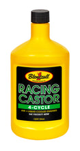 Load image into Gallery viewer, Blendzall Racing Castor 4T 45W motor oil in a 32oz container, designed for high-performance 4-stroke engines.