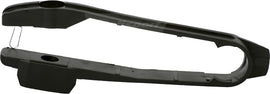 Polisport Plastics drive chain slider in black for motorcycle, part number 64-0302, shown on a white background.