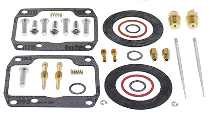 All Balls carburetor rebuild kit 141-8947 for intake, carburetor, and fuel system, includes gaskets and seals.