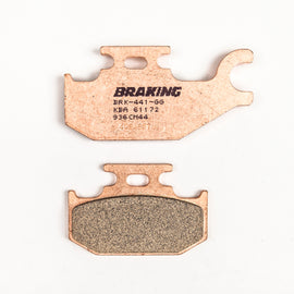 Braking Braking Brake Pad Set Sintered Sport 31-936 for high-performance vehicle braking system, showing metal and friction surfaces.