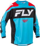 Fly Racing - F-16 Jersey Cyan/Black/White Lg - 378-924L