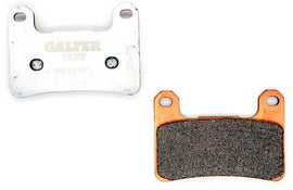 GALFER Sintered Ceramic Brake Pads for motorcycles, featuring durable braking surfaces and high-performance design.