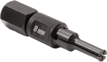 Load image into Gallery viewer, Motion Pro 8mm collet replacement tool for motorcycle or bike maintenance, showing a metal collet with precise machining.