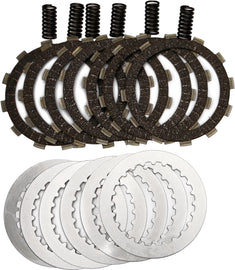 EBC Motorcycle Brakes Dirt Racer Clutch Set DRC2 15-1802 showing clutch plates and components for dirt bike racing.