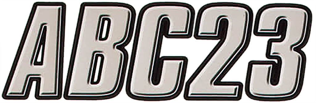 Hardline Series 800 Registration Kit Silver and Black graphics decals with detailed design showing the product layout.
