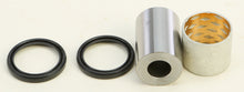 Load image into Gallery viewer, All Balls drive shock bushing 22-21012 showing close-up of black rubber and metal components for motorcycle suspension system.