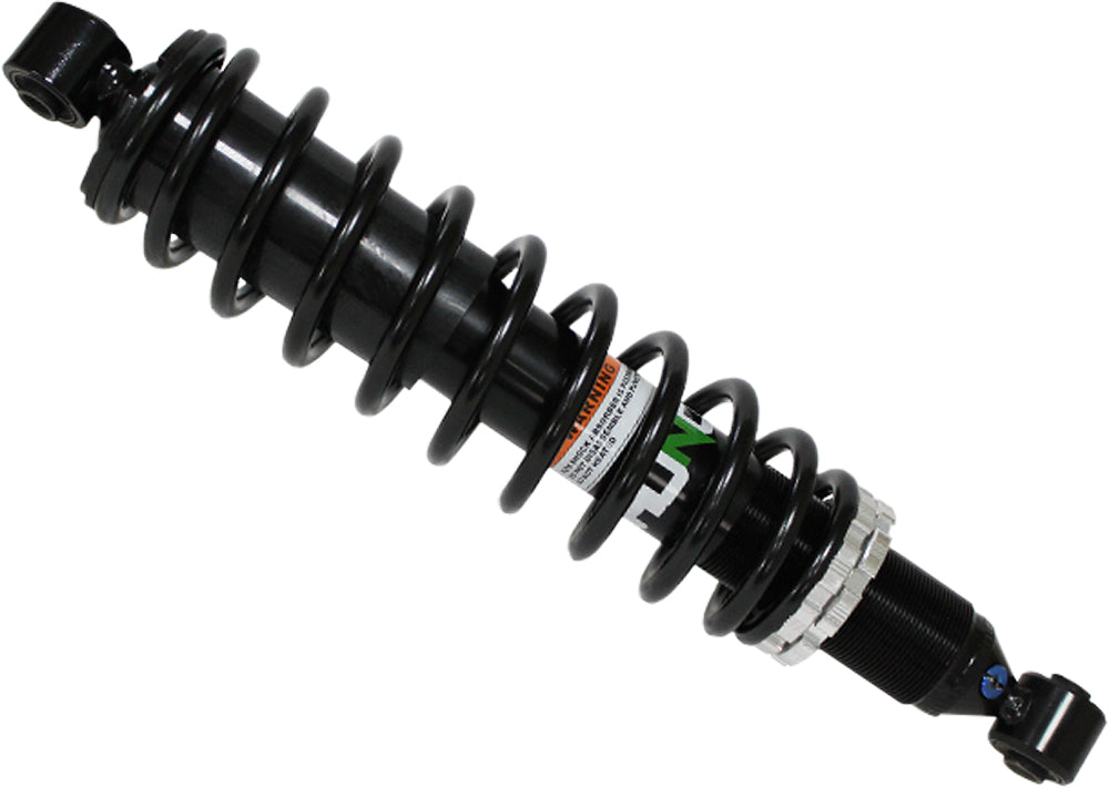 Bronco Off Road Gas Shock Front 183-04318 showing a close-up of the durable metal shock absorber with mounting hardware