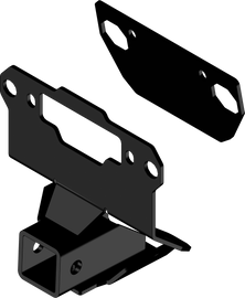KFI Products Can-Am HD11 lower 2-inch receiver mount bracket showing metal construction and mounting points