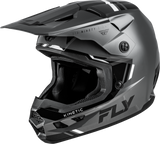 Fly Racing - Kinetic Verdict Helmet Grey/Black/White Xs - 73-8720XS