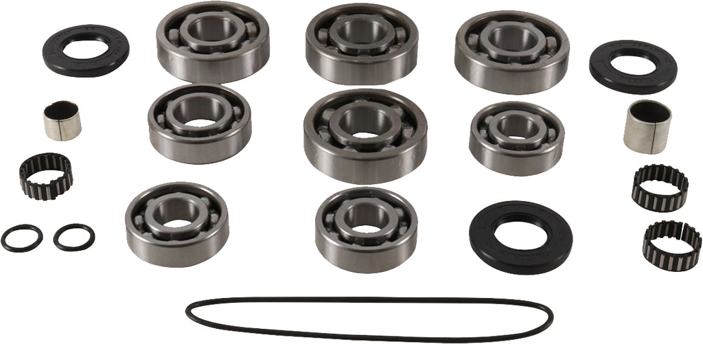 All Balls transmission bearing and seal kit 229-1018 with various seals and bearings displayed in a clear image.