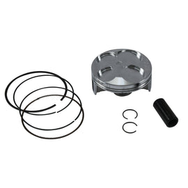 Vertex forged piston kit for Yamaha 175-24381A, includes piston and components with 14.7:1 compression ratio, standard size.