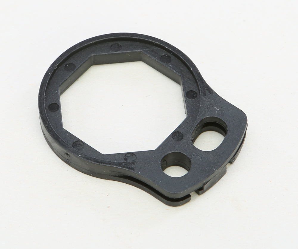 ODI Grips MX V2 throttle cam for motorcycle handlebars, black rubber grips with textured surface and branding details