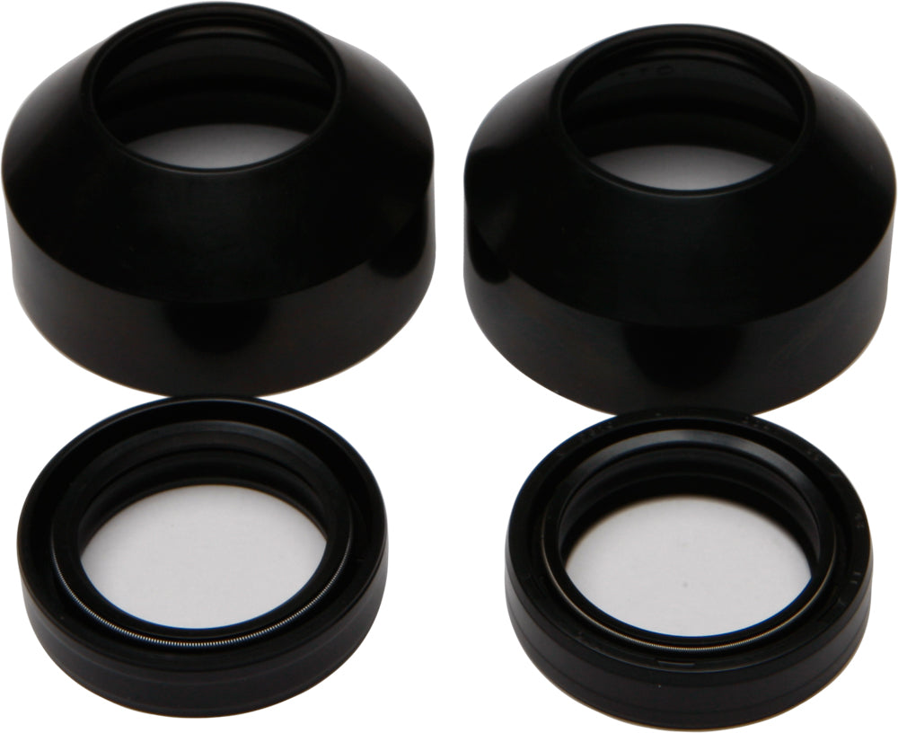 All Balls suspension fork and dust seal wiper kit with replacement seals and wipers for motorcycle forks.