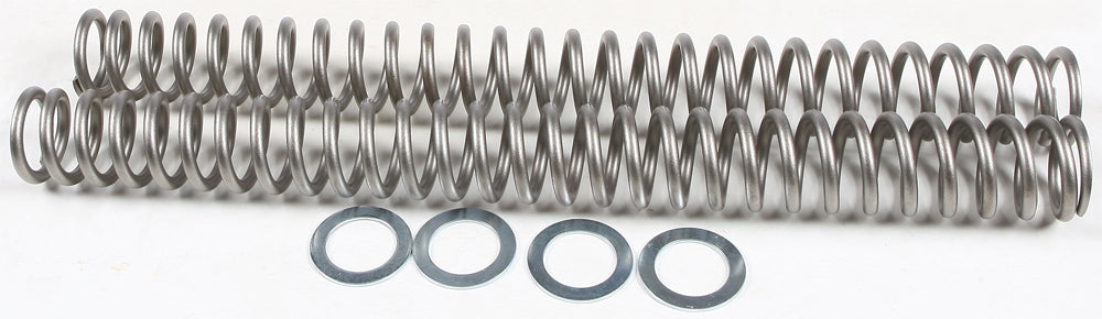 Race Tech fork spring, 0.75kg, for motorcycle suspension, shown in the image with a close-up view of the spring coil.