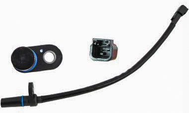 Cycle Pro electrical crank sensor replacing OEM 32313-01, model 865-01094, shown mounted on a bicycle crankshaft.