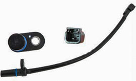 Cycle Pro electrical crank sensor replacing OEM 32313-01, model 865-01094, shown mounted on a bicycle crankshaft.