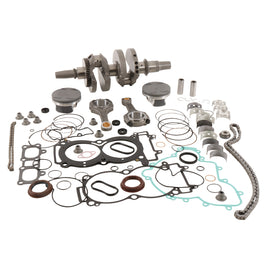 Vertex complete engine rebuild kit for Pol WR00050, showing engine components and parts laid out for repair or assembly.