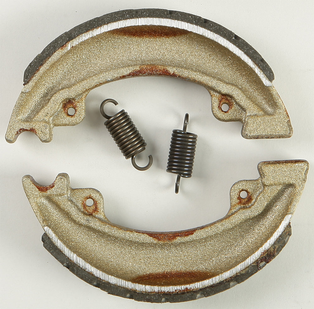 EBC Motorcycle Brakes grooved brake shoes, 328g, designed for effective stopping power in motorcycles.