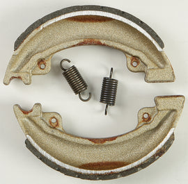 EBC Motorcycle Brakes grooved brake shoes, 328g, designed for effective stopping power in motorcycles.