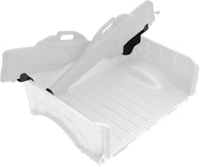 Load image into Gallery viewer, Kolpin In Bed Double Gun Boot Mount for secure firearm storage in truck bed, made of durable brackets and mounting hardware.
