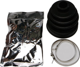 All Balls CV Boot Kit 21-95018 drive component with rubber boot and clamps, designed for vehicle CV joint protection.