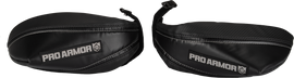Pro Armor black hand guards with body protection, designed for off-road or motocross use, shown on a white background.