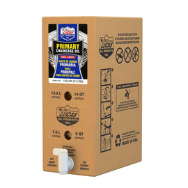 LUCAS Primary V-Twin Chaincase Oil 6-gallon box, automotive chemical product for motorcycle chain protection and lubrication