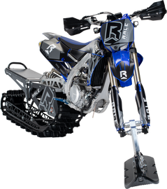 Rale Industries MT129 conversion track kit with metal tracks and components for equipment upgrade, shown in the image.