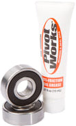 Pivot Works front wheel bearing kit 52-0458 for drive applications, showing the assembled bearings and components.