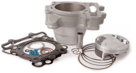 Cylinder Works engine cylinder kit for Suzuki, featuring a high compression 13.5:1 piston and +3.0mm bore, designed for performance.