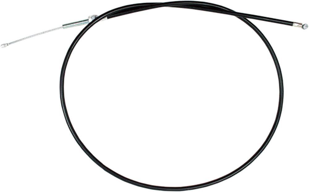 Motion Pro black vinyl clutch cable 70-2325 for motorcycle control lines, featuring durable construction and flexible design.