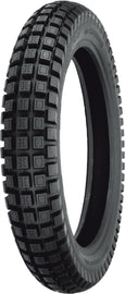Shinko Trail Pro rear motorcycle tire 255, 110/90R18, 61L radial tubeless for off-road riding, shown mounted on wheel.