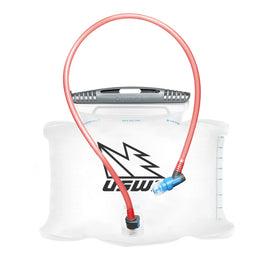 USWE 1.5L Compact Bladder plug and play tube for Zulo hydration pack, accessory for easy hydration system upgrades.