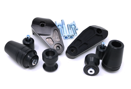 Shogun Industries Black Complete Slider Kit for Yamaha YZ 71-1594, includes body components and mounting hardware.