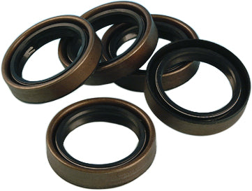 James Gasket oil seal set for motor shafts, twin cam engines, includes five gaskets and seals for all 5-pack model 12068 681-4165.
