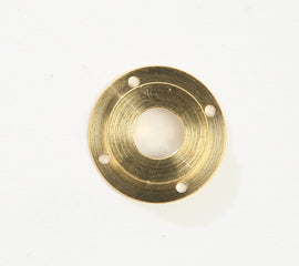 Mikuni main jet ring 14-04828 for carburetor fuel system, shown in black with size markings, used in motorcycle intake systems.
