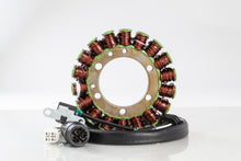 Load image into Gallery viewer, Ricks Motorsport Electric Stator 27-21968, an electrical component with visible coils and mounting points for motorcycle repair.