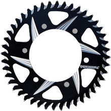Load image into Gallery viewer, VORTEX rear 40-tooth aluminum sprocket for 525 chains, black finish, designed for mountain bikes or BMX bikes.