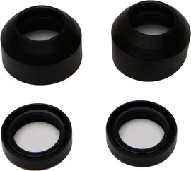 All Balls Fork and Dust Seal Wiper Kit 22-56107 for engine, showing black rubber seals and metal components.