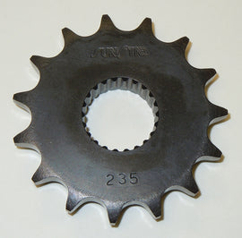 Sunstar 16-tooth front CS sprocket for Yamaha off-road bikes, 428 chain compatibility, durable metal construction