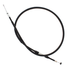Load image into Gallery viewer, All Balls clutch cable 24-52052 for hydraulic control lines, showing the black cable with metal fittings and protective sheath.