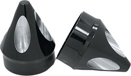 Axle Nut Cover Spike Black 1