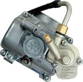 Boyesen Quickstart Keihin FCR carburetor for motorcycle fuel intake system, showing the black throttle body and mounting components.