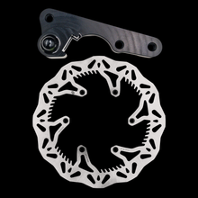 Load image into Gallery viewer, GBRAKES 270 Oversize Front Brake Rotor Kit with vented disc and mounting hardware for enhanced braking performance