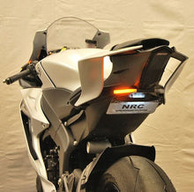 Load image into Gallery viewer, New Rage Cycles Fender Eliminator for Yamaha Yam 565-0104, close-up of the black body part with mounting details.