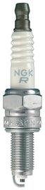 NGK Spark Plug #6607/04 2-CPR8EB-9, automotive ignition component with metal and ceramic parts, close-up view of the spark plug.