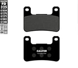 GALFER - Brake Pads Semi Metallic Fd325g1054 - 17-325S