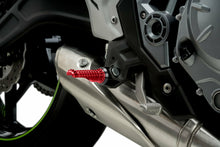 Load image into Gallery viewer, PUIG R-Fighter Red footpegs for motorcycle foot controls, featuring durable design and vibrant red color.