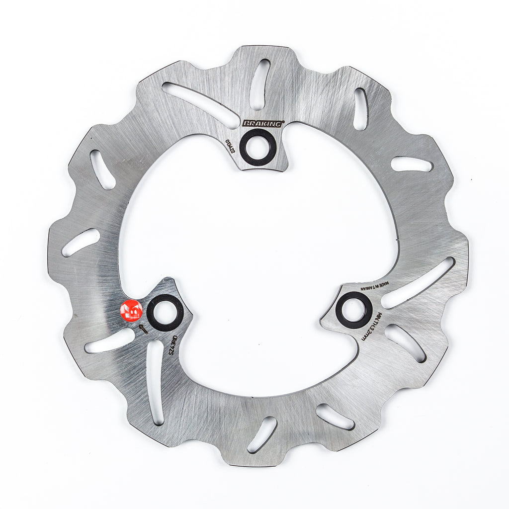 Rear Braking Rotor by Braking, model 32-2246, showing a metallic disc brake rotor with vented design for automotive braking system.