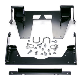 Warn plow mount kit bracket for Honda models, durable metal mounting hardware for snow plow installation and secure attachment.